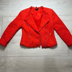 Stylish corral  Tweed Moto Jacket - Women 00p